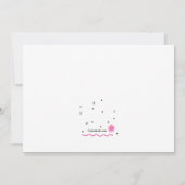 Grosse Soeur Faire-part de grossesse (Dos)