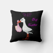 Grosse Soeur Lancer Oreiller Baby Stork Mai 2020 (Verso)