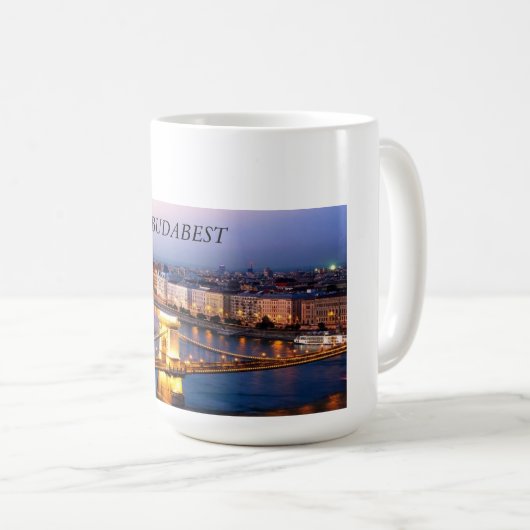 Grosse taille Budabest tasse (Devant droit)