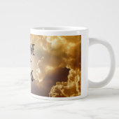 Grosse tasse de café romantique avec citation d'am (Droite)