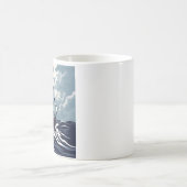 Grosse tasse de conception navire (Centre)