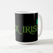 Grosse tasse noire irlandaise (Devant droit)