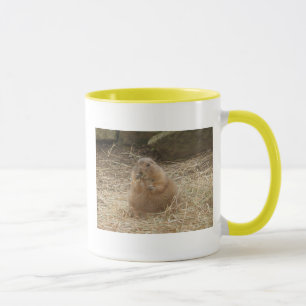Grosse tasse potelée de chien de prairie