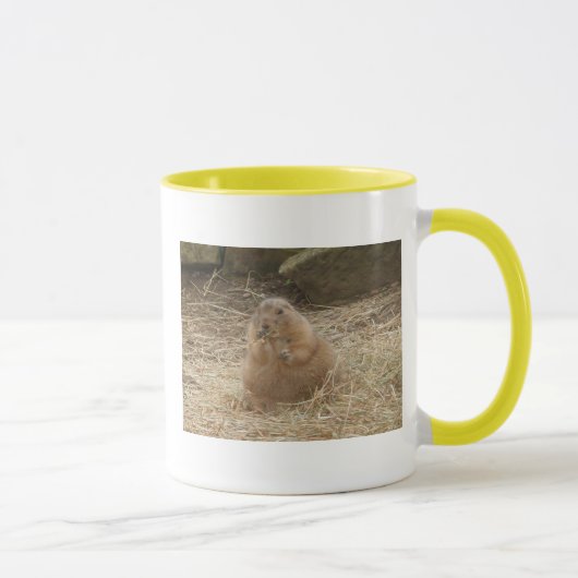 Grosse tasse potelée de chien de prairie (Droite)