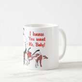 Grosse tasse répulsive drôle d'homme (Devant droit)