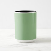 Grosse tasse verte noir irlandais (Centre)