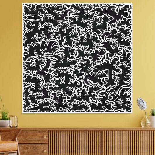 Grosse toile Tribale Friginal Imprimer (Insitu(Salon))