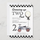 Grosse up deux Invitation rapide Marine et Rouge (Devant)