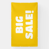 Grosse Vente ! Bannière jaune (Verticale)