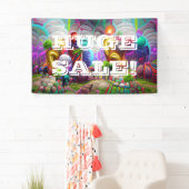 Grosse vente Vinyl Banner 3' x 5' Bannière (En situation)