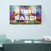 Grosse vente Vinyl Banner 3' x 5' Bannière (Salon professionnel)