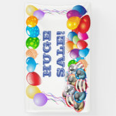 Grosse vente Vinyl Banner 3' x 5' Bannière (Vertical)