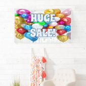 Grosse vente Vinyl Banner 3' x 5' Bannière (En situation)