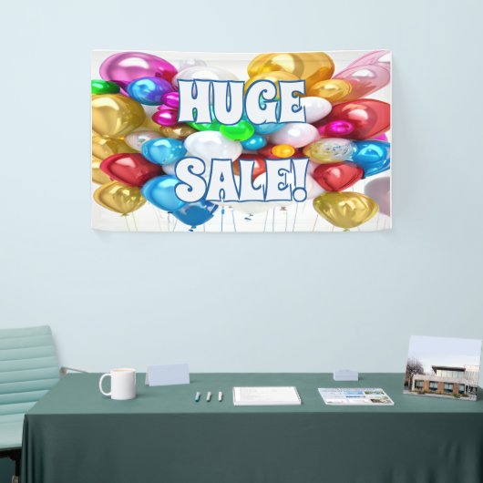 Grosse vente Vinyl Banner 3' x 5' Bannière (Salon professionnel)