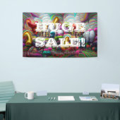 Grosse vente Vinyl Banner 3' x 5' Bannière (Salon professionnel)