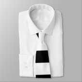 Grosses rayures de B&W - cravates de Deathrock (Attaché)