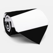 Grosses rayures de B&W - cravates de Deathrock (Roulé)