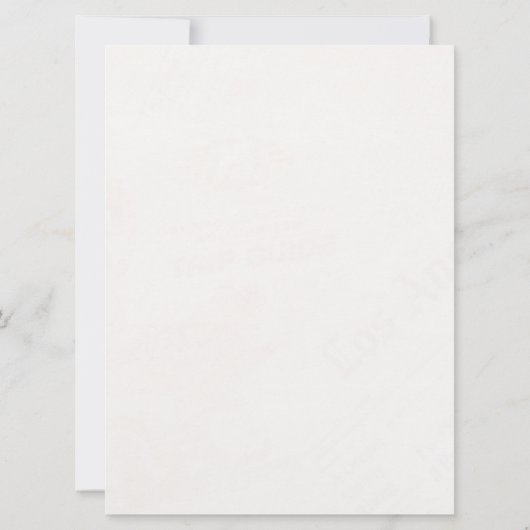 Grossesse dans un journal moderne Faire-part bébé (Dos)