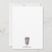 Grossesse faire-part avec échographie photo (Dos)