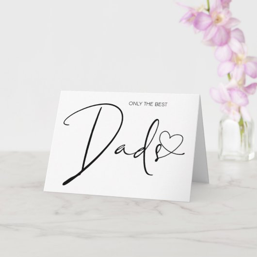 Grossesse Faire-part Bébé Révélation Pour Mon Père (Orchidée)