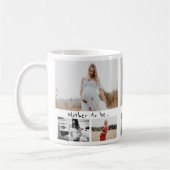 Grossesse Huit Photos Collage Mug Pour Elle (Gauche)
