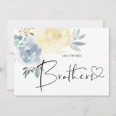 Grossesse Révéler frère oncle bébé Faire-part (Devant)