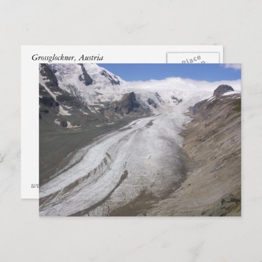 Grossglockner Briefkaart (Voorkant / Achterkant)