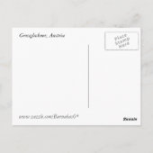 Grossglockner Briefkaart (Achterkant)
