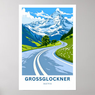 Grossglockner Oostenrijk Reisprint Poster