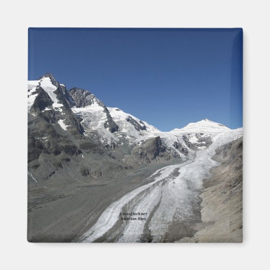 Grossglockner, Oostenrijkse Alpen Magneet (Voorkant)