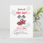 Grossissant deux invitation rapide 2e anniversaire (Debout devant)