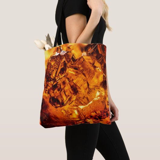 Grossular Garnet-cluster Tote Bag (Dichtbij)