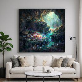 Grot van Pareltjes - Natural Wonder Style Poster