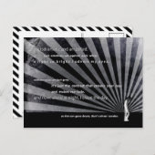 grotbewoner. briefkaart (Voorkant / Achterkant)