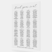 Grote 16 Tafels 24x36 Zitting Grafiek Trouwen Acryl Bord (Hoek)