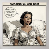 Grote 1950's Romance Comic Poster (Voorkant)