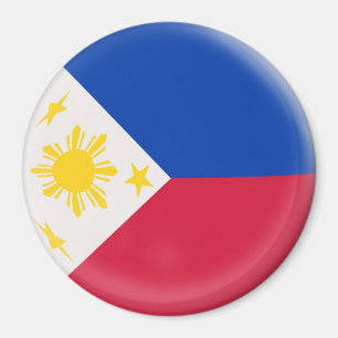 Grote 3-inch magneet - Filippijnse vlag