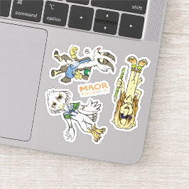 GROTE 3x3-inch Chibi Cast Sticker #3