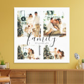 Grote 4 foto's — Collage Canvas — witte serie Afdruk (Insitu (Woonkamer))