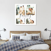 Grote 4 foto's — Collage Canvas — witte serie Afdruk (Insitu (Slaapkamer))