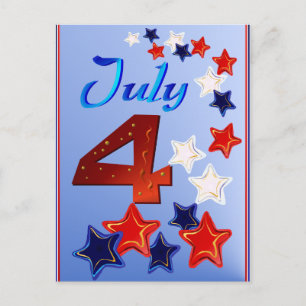 Grote 4 juli Briefkaart