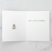 Grote 75e verjaardag Kaart (Binnen)