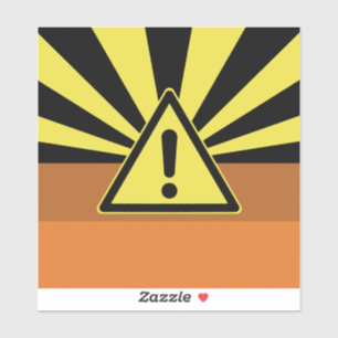 Grote 8 x 8 inch vinylstickers op maat sticker