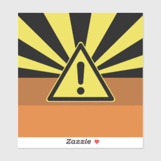 Grote 8 x 8 inch vinylstickers op maat sticker