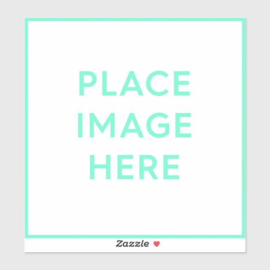 Grote 8 x 8 inch vinylstickers op maat sticker (Vel)