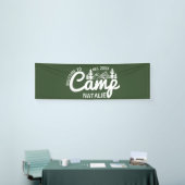 Grote Aangepaste Camp Bachelorette Party Cool Welk Spandoek (Beurs)