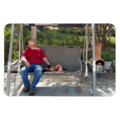 Grote aangepaste fotomagneet magneet (Horizontaal)