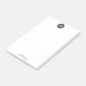 Grote aangepaste Logo Post-it® Notes (Schuin)
