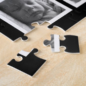 Grote aangepaste puzzel met 12 foto's (Zijkant)