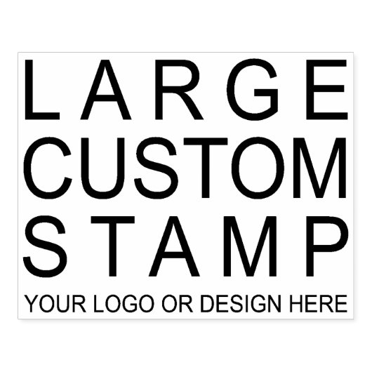 Grote aangepaste stempel, maak uw eigen profession 	rubberstempel (Afrduk)